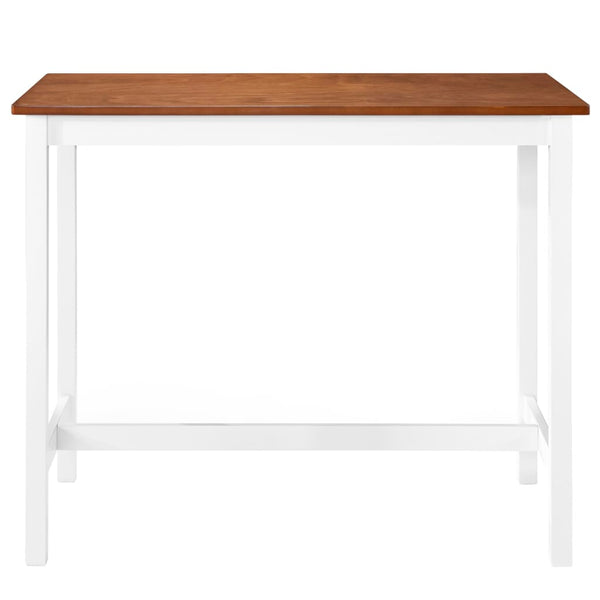 Vidaxl Bar Table Solid Wood 108X60x91 Cm Bar Tables