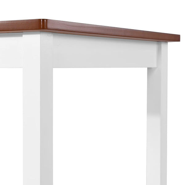 Vidaxl Bar Table Solid Wood 108X60x91 Cm Bar Tables