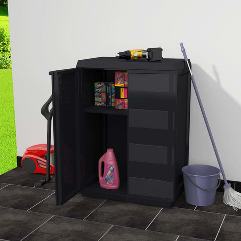 Garden Storage Cabinet With 1 Shelf
