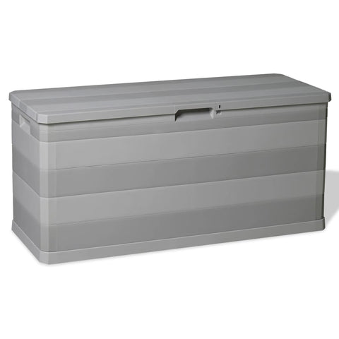 Garden Storage Box Grey 117X45x56 Cm Storage Deck Boxes