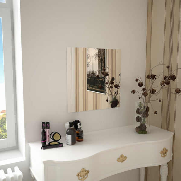 Wall Mirror 50X50 Cm Square Glass Mirrors