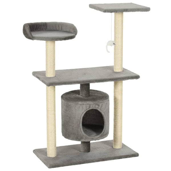 Cat Tree With Sisal Scratching Posts 95 Cm