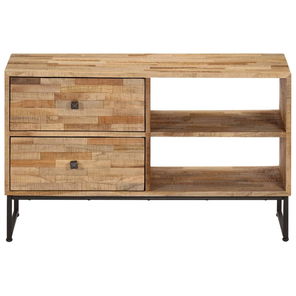 Vidaxl Tv Cabinet Reclaimed Teak Wood 90X30x55 Cm Tv Stands & Entertainment Units