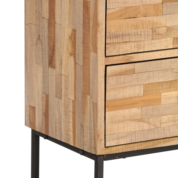 Vidaxl Tv Cabinet Reclaimed Teak Wood 90X30x55 Cm Tv Stands & Entertainment Units