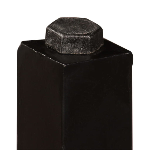 Bar Set 5 Pieces Solid Wood Reclaimed. Genuine Leather & Canvas Benches Bar Stools