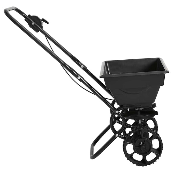 Vidaxl Walk Behind Salt Spreader Pvc And Steel 80X46x75 Cm 15 L Ice Scrapers & Snow Brushes