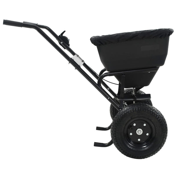 Walk Behind Salt Spreader Pvc And Steel 106X73x76 Cm 45 L Garden Tool Sets