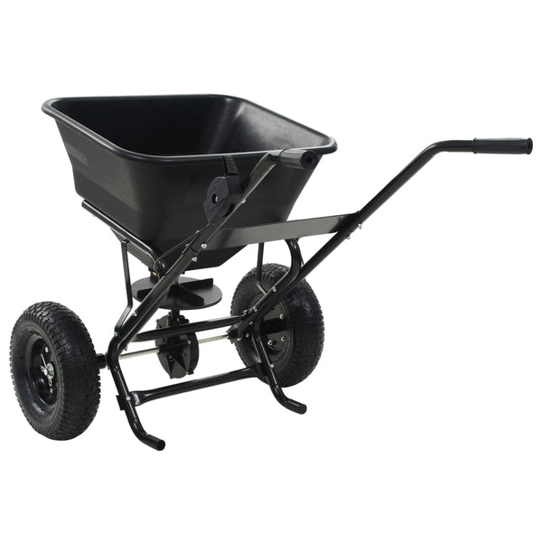 Walk Behind Salt Spreader Pvc And Steel 45 Litre Capacity Other Garden Hand Tools & Equipment