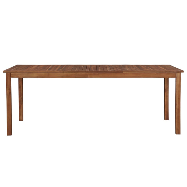 Garden Table 200X100x74 Cm Solid Acacia Wood