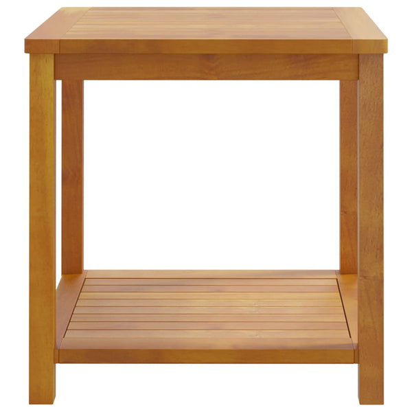 Vidaxl Side Table Solid Acacia Wood 45X45x45 Cm Side Tables