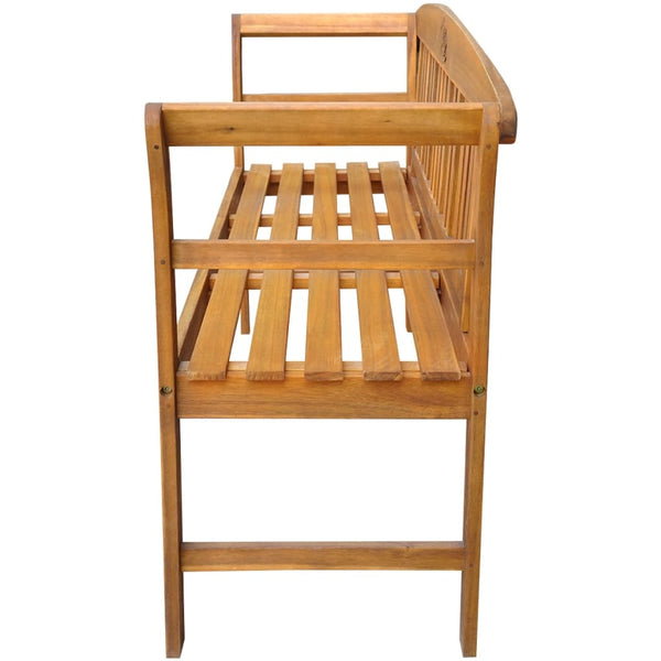 Vidaxl Garden Bench 157 Cm Solid Acacia Wood Placeholder