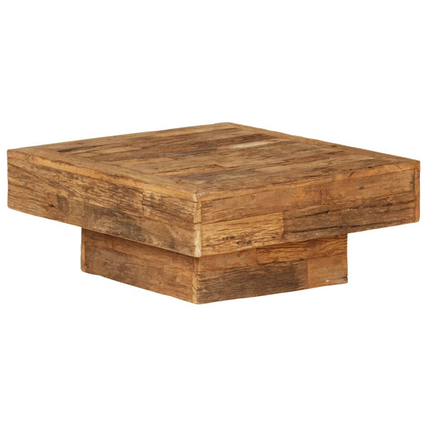 Vidaxl Coffee Table Solid Reclaimed Wood 70X70x30 Cm Coffee Tables