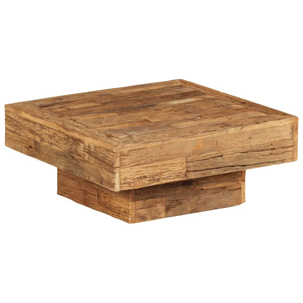 Vidaxl Coffee Table Solid Reclaimed Wood 70X70x30 Cm Coffee Tables