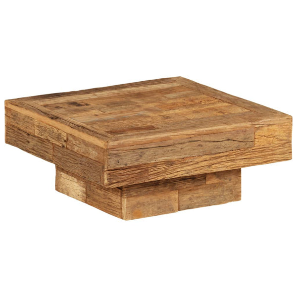 Vidaxl Coffee Table Solid Reclaimed Wood 70X70x30 Cm Coffee Tables