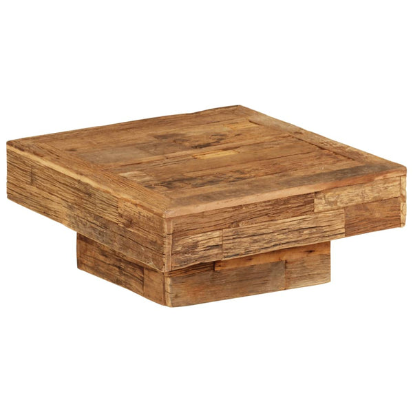 Vidaxl Coffee Table Solid Reclaimed Wood 70X70x30 Cm Coffee Tables
