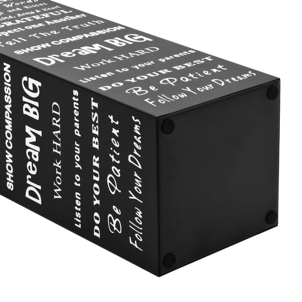 Umbrella Stands Umbrella Stand Text Steel Black