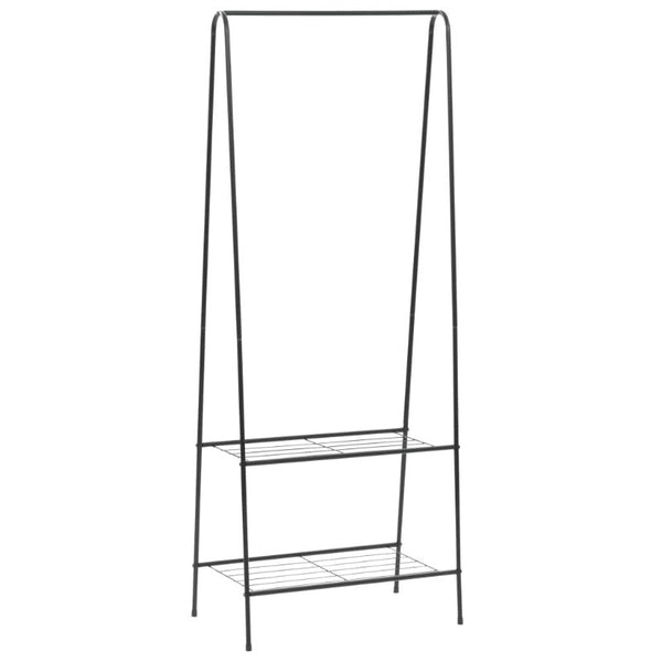Vidaxl Clothes Rack 59X35x150 Cm Black Garment Racks