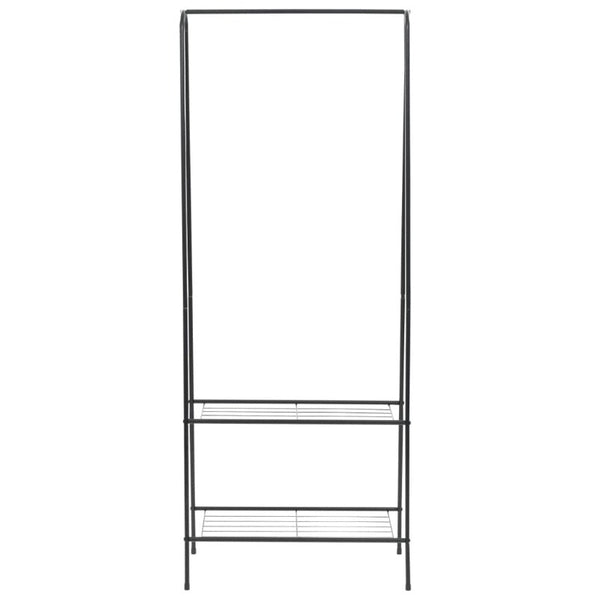 Vidaxl Clothes Rack 59X35x150 Cm Black Garment Racks