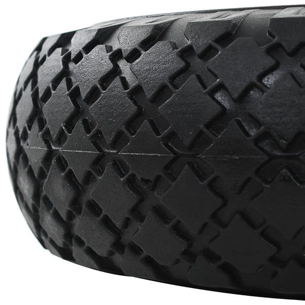 Sack Truck Wheels 4 Pcs Solid Pu 3.00 4 Wheelbarrows Carts Wagons