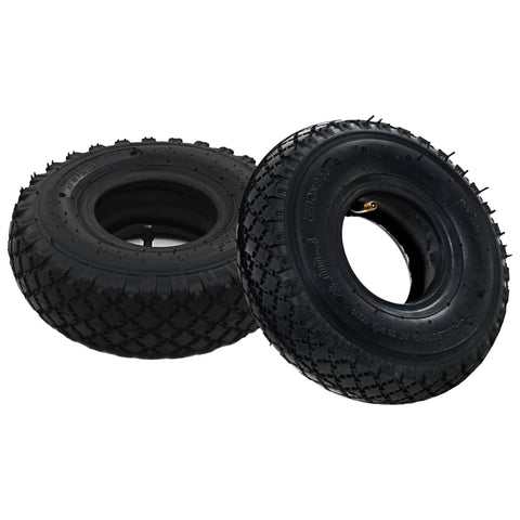 2 Tyres Inner Tubes 3.00 4 260X85 For Sack Truck Wheel Rubber Fence Panels
