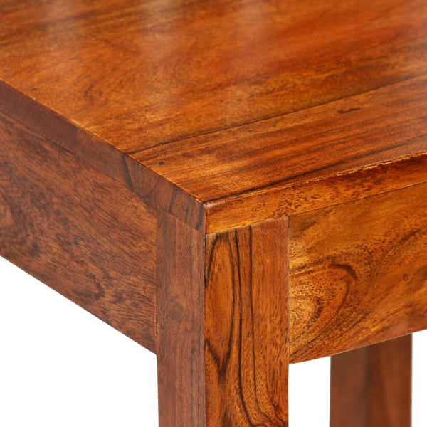 6 Pcs Solid Wood With Sheesham Finish Modern Dining Chairs