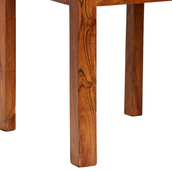 Vidaxl Solid Acacia Wood Set Of 6 Brown Dining Chairs