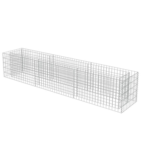 Gabion Raised Bed Galvanised Steel 270X50x50 Cm Gabion Baskets