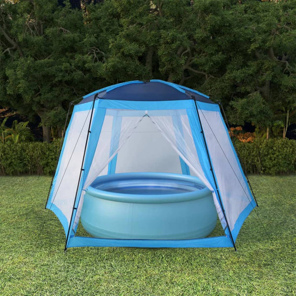 Pool Tent Fabric Blue Sun Shelter
