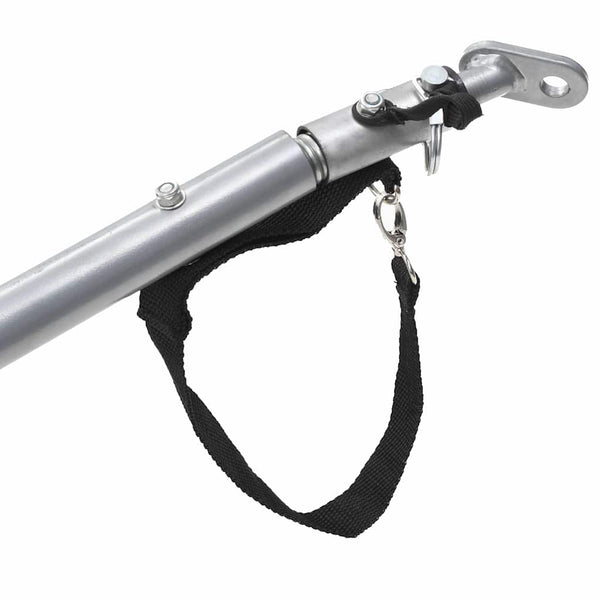 Vidaxl Bike Trailer Black And Yellow 65 Kg Trailers