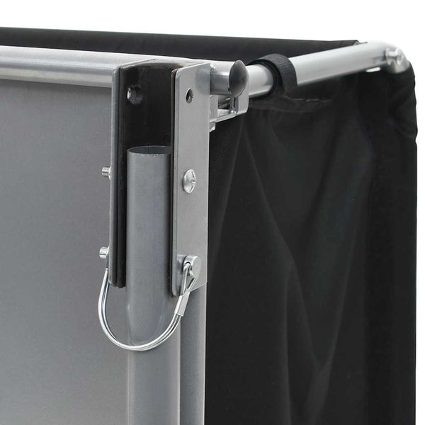 Vidaxl Bike Trailer Black And Yellow 65 Kg Trailers