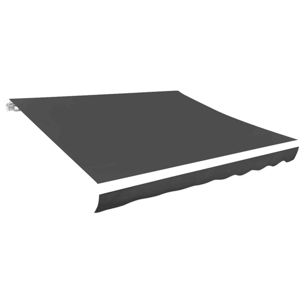 Awning Top Sunshade Canvas Anthracite 400X300 Cm Awning & Canopy Parts