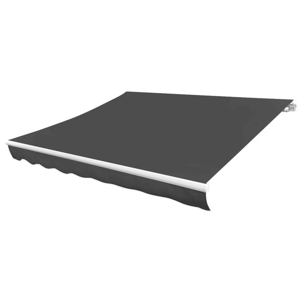 Awning Top Sunshade Canvas Anthracite 400X300 Cm Awning & Canopy Parts