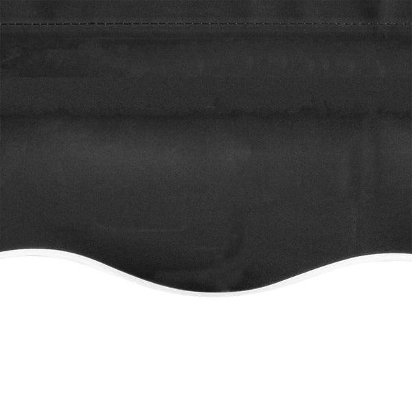 Awning Top Sunshade Canvas Anthracite 400X300 Cm Awning & Canopy Parts