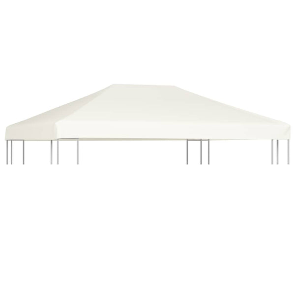Vidaxl Gazebo Top Cover 310 G/Ma 4X3 Cream White Tent & Canopy Accessories