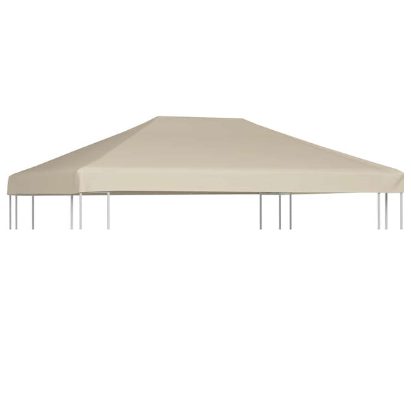 Vidaxl Gazebo Top Cover 310 G/Ma 4X3 Beige Tent & Canopy Accessories