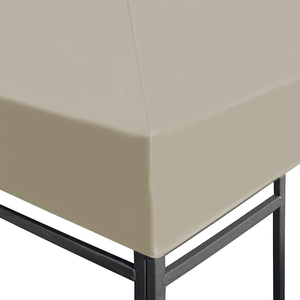 Vidaxl Gazebo Top Cover 310 G/Ma 4X3 Beige Tent & Canopy Accessories