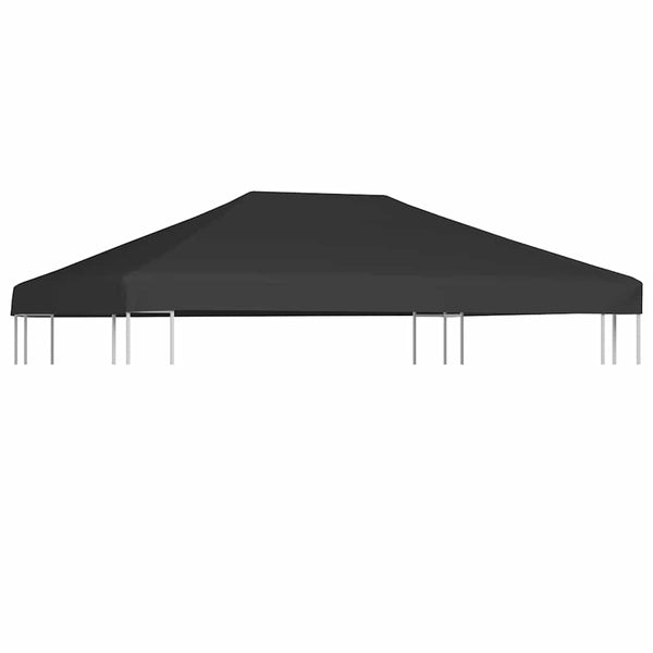 Vidaxl Gazebo Top Cover 310 G/Ma 4X3 Grey Tent & Canopy Accessories