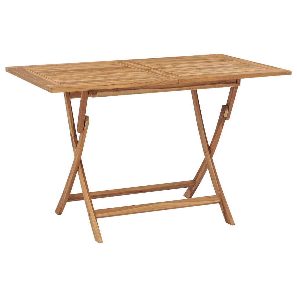 Folding Garden Table Solid Teak Wood Patio & Garden Tables