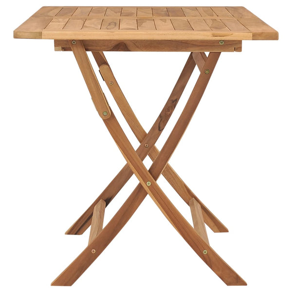 Folding Garden Table Solid Teak Wood Patio & Garden Tables