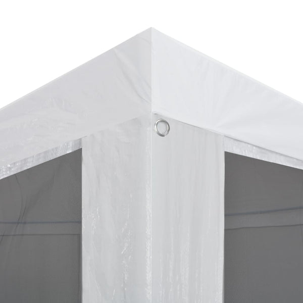 Party Tent With 6 Mesh Sidewalls 6X3