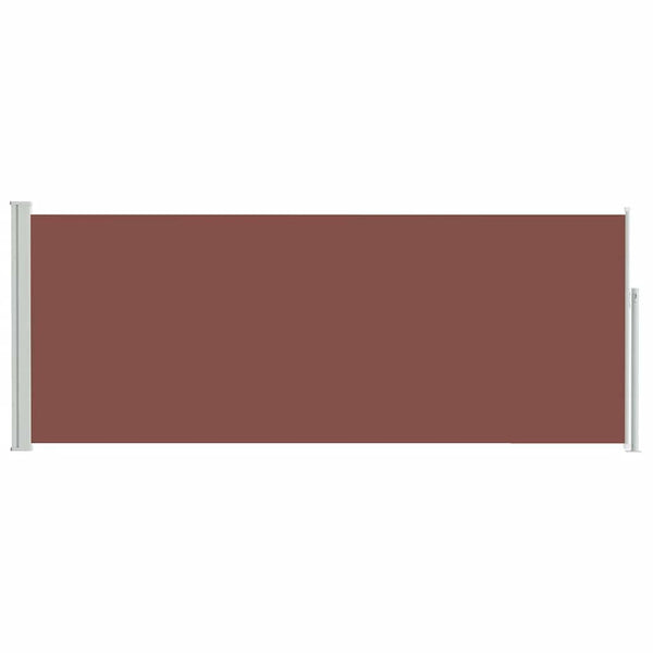 Vidaxl Retractable Side Awning 120 X 300 Cm Brown Awning & Canopy Parts