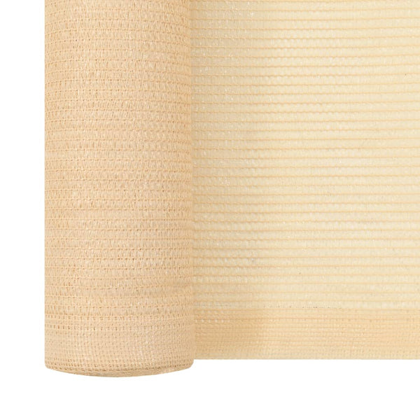 Privacy Net Hdpe 1.5X25 M Beige Garden Privacy Screens