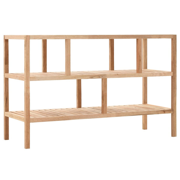 Vidaxl Bathroom Shelf Solid Walnut Wood 100X40x65 Cm Shelves