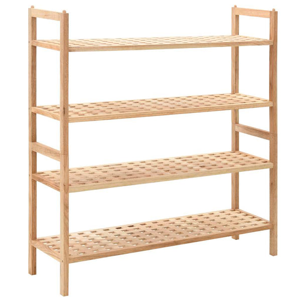 Vidaxl Shoe Rack Solid Walnut Wood 69X26x81 Cm Shoe Racks