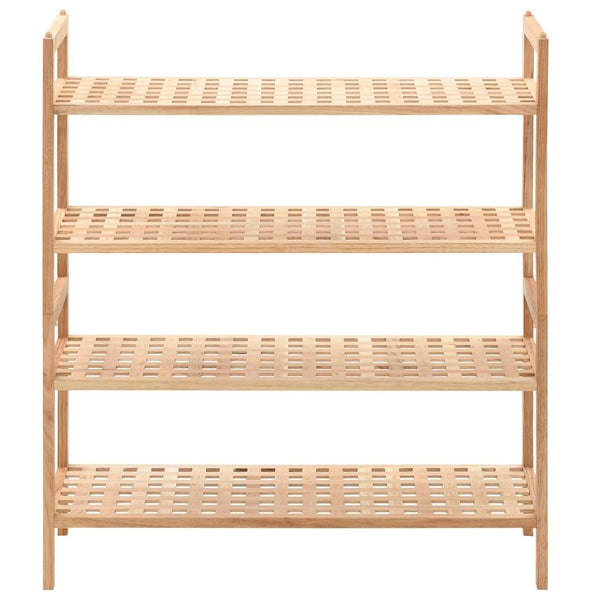 Vidaxl Shoe Rack Solid Walnut Wood 69X26x81 Cm Shoe Racks