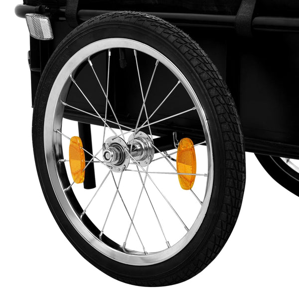 Vidaxl Bike Trailer/Hand Wagon 155X60x83 Cm Steel Blue Trailers