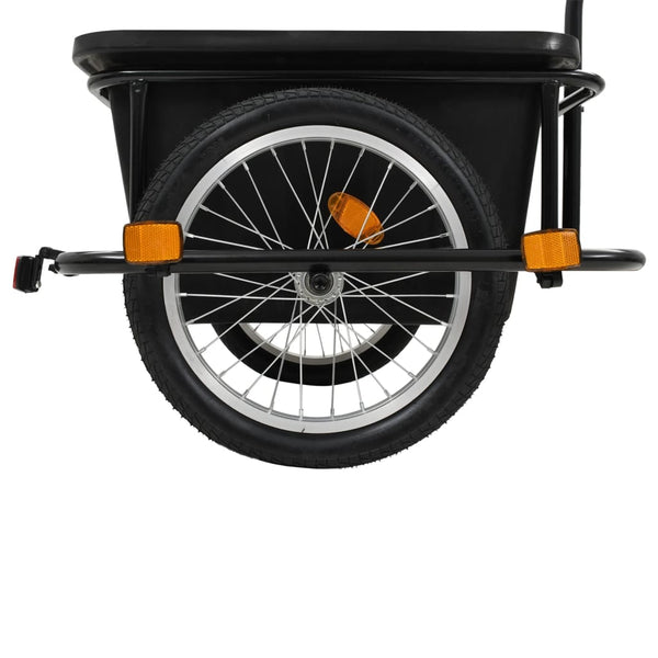 Bike Cargo Trailer Black 50 L