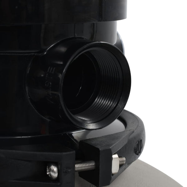 Vidaxl Pool Sand Filter With 4 Position Valve Grey 350 Mm Pool Filters