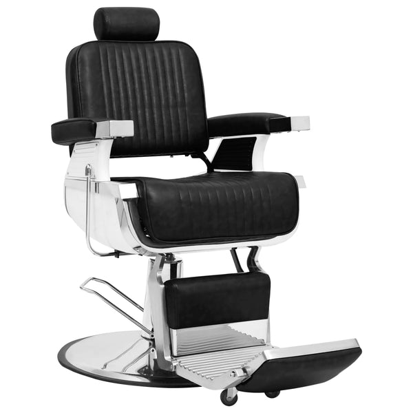 Barber Chair Black 68X69x116 Cm Faux Leather Salon Chairs