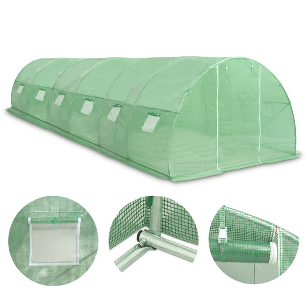 Vidaxl Greenhouse 27 M 900X300x200 Cm Greenhouses
